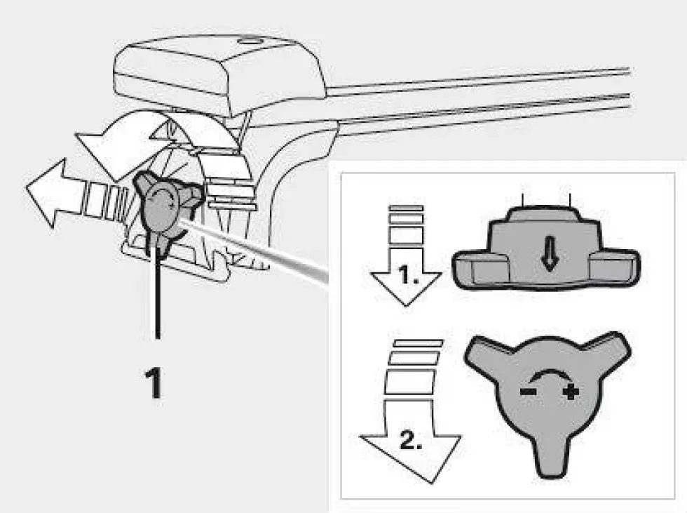 MINI Dachträger Relingträger F56