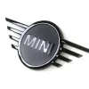 MINI Emblem Haube vorne schwarz Piano Black F55, F56, F57