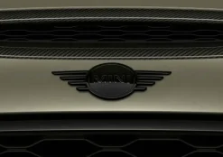 MINI Emblem Haube vorne schwarz Piano Black F55, F56, F57