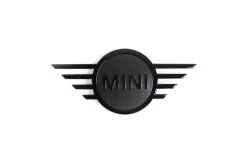 MINI Emblem Haube vorne schwarz Piano Black F55, F56, F57