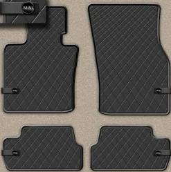 MINI Fussmatten Allwetter vorn essential-black F54 F54N (RHD)