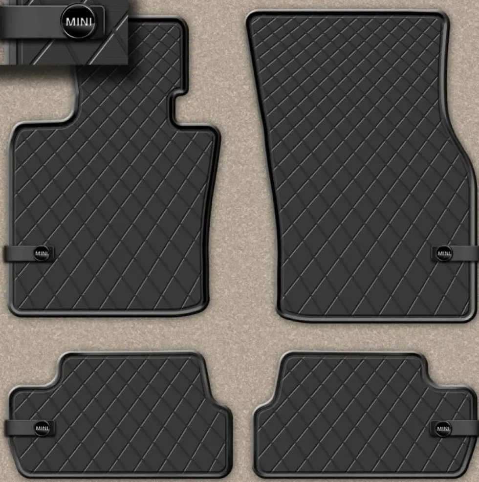 MINI Fussmatten Allwetter vorn essential-black F54 F54N (RHD)