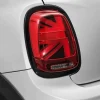 MINI Heckleuchtenring glanzschwarz Piano Black links F55, F56,F57