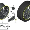 MINI Mittelabdeckung F56 BEV