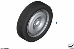 MINI Notrad Stahl Styling 12 schwarz 15 Zoll R55 R56 R57 R58 R59