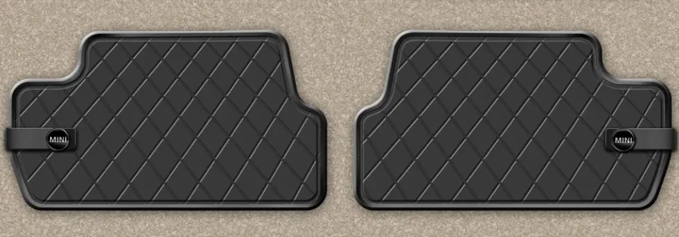 MINI Satz Allwettermatten hinten Essential Black F54 Clubman