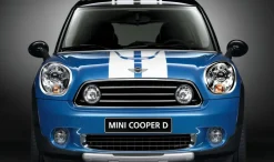 MINI Satz Dekorstreifen Bodykit Weiß