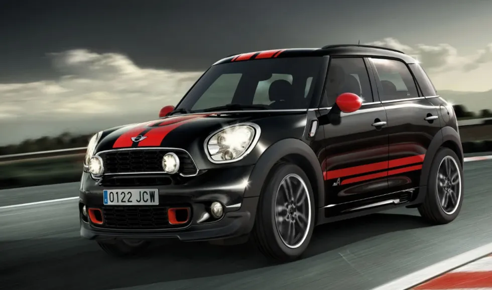 MINI Satz Dekorstreifen Bodykit Chili Red