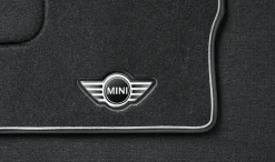 MINI Satz Fussmatten Textil mit Trittschutz