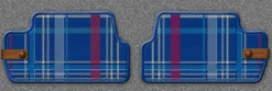 MINI Satz Gummimatten Blue hinten