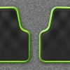 MINI Satz Gummimatten Vivid Green hinten