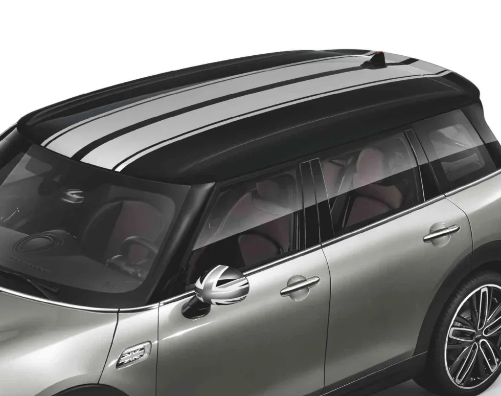 MINI Satz Sportstripes silber F54
