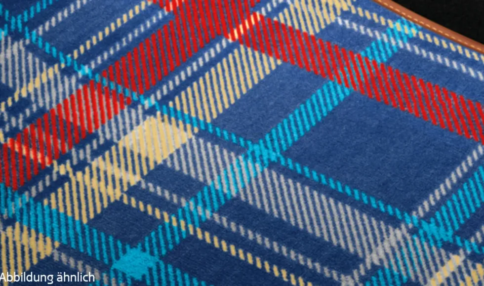 MINI Satz Textilmatten hinten in Blue