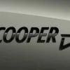 MINI Schriftzug Cooper D Piano Black F54, F55, F56, F57, F60