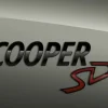 MINI Schriftzug Cooper SD Piano Black F54, F55, F56, F57, F60