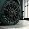 MINI Sommerkompletträder JCW Multispoke 505 jetblack matt 17 Zoll RDCi F55 F56 F57 Dunlop