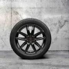 MINI Sommerkompletträder JCW Grip Spoke 815 jetblack uni 18 Zoll RDCi F60 Bridgestone
