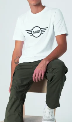 MINI T-Shirt Embossed Wing Logo Herren