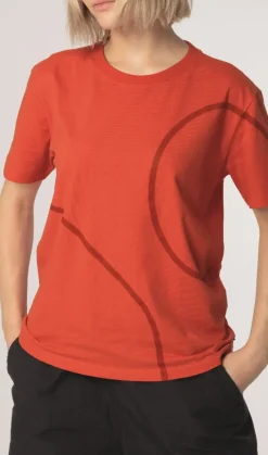 MINI T-Shirt Outline Print Damen