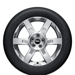 MINI Winterkompletträder Asteroid Speiche 944 refined silver 18 Zoll RDCi Countryman U25 Pirelli