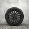 MINI Winterkompletträder JCW Multi Spoke 505 jet black matt 17 Zoll RDCi F55 F56 F56 F57 Dunlop