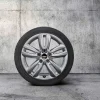 MINI Winterkompletträder JCW Track Spoke 501 bright silver metallic 17 Zoll RDCi F55 F56 F57 Dunlop