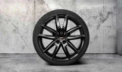MINI Winterkompletträder JCW Grip Spoke 815 jet black uni 18 Zoll RDCi Countryman F60 Continental