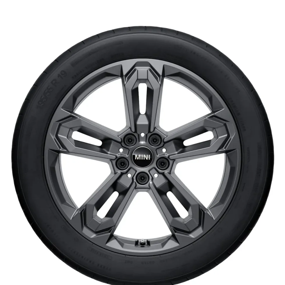 MINI Winterkompletträder JCW Double Spoke 1041 gunmetal grey 19 Zoll RDCi Countryman U25 Hankook