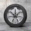 MINI Winterkompletträder JCW Star Spoke 539 bright silver metallic 17 Zoll RDCi Countryman F60 Bridgestone