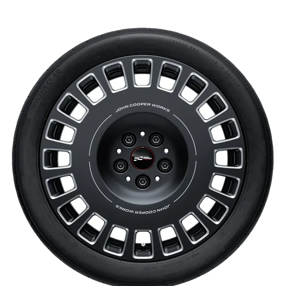 MINI Winterkompletträder JCW Rallye Spoke 992 frozen midnight grey 18 Zoll RDCi Aceman J05 Goodyear