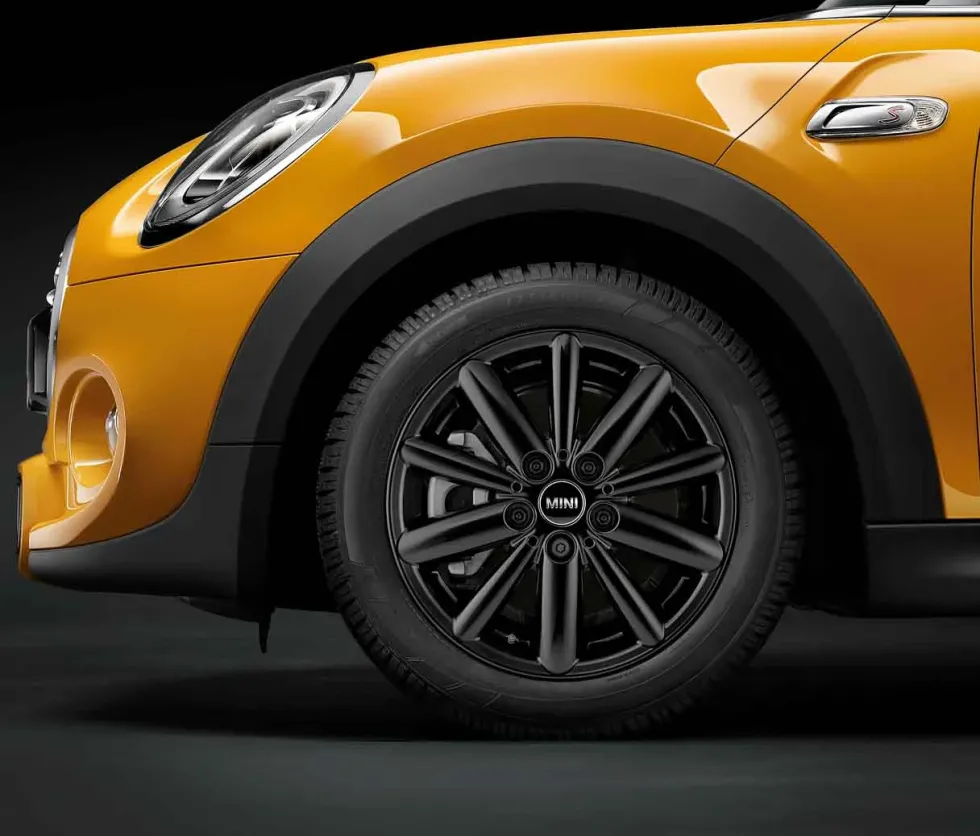 MINI Winterkompletträder Radial Spoke 508 jet black uni 16 Zoll RDCi F55 F56 F57 Dunlop