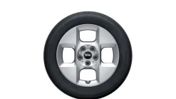 MINI Winterkompletträder 4-Square Spoke 955 refined silver 16 Zoll RDCi F65 F66 F67