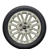 MINI Winterkompletträder U-Spoke 956 vibrant silver 17 Zoll RDCi F65 F66 F67 Continental