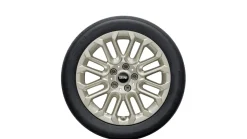 MINI Winterkompletträder U-Spoke 956 vibrant silver 17 Zoll RDCi F65 F66 F67 Continental
