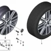 MINI Yours Br. Spoke 820 enigmatic black 8Jx19 ET47 F60