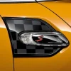 MINI Zierblendenset mit Pad Checkered Flag schwarz / grau