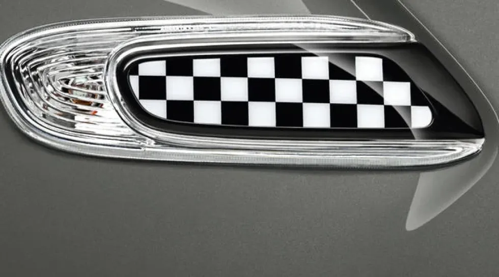 MINI Zierblendenset mit Pad Checkered Flag
