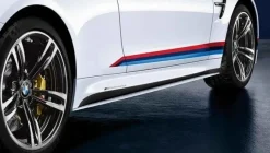 M Performance Seitenschwellerfolierung frozen black M4 F82 F83