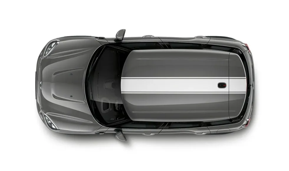 Satz Sportstripes Roofkit weiss F60, F60N
